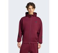adidas Z.N.E. Giacche con cappuccio S Rosso scuro