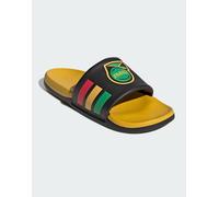 adidas Performance - Adilette Comfort 2.0 Jamaica - Sliders nero core/rubino puro 40 2/3