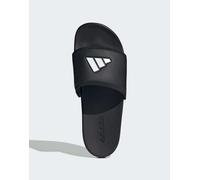 adidas Performance - Adilette Comfort - Sliders nere e bianche-Nero 39 1/3