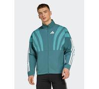 adidas performance - Adizero Archive - Giacca da corsa color verde-azzurro preloved-Blu XS