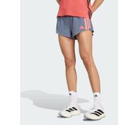 adidas Performance - Adizero - Pantaloncini da corsa con tasca in gel color onice/solar turbo-Nero S 2in