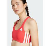 adidas Performance - Adizero - Reggiseno da corsa a supporto medio rosso semilucido M C-D Cup