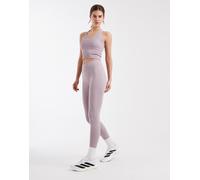 adidas Performance - All Me Essentials - Leggings lunghezza integrale color preloved fig-Viola L