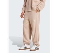 TUTTI GLI SZN Pantaloni larghi in French Terry lavato Warm Sandstone S