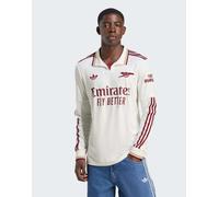 adidas performance - Arsenal 25/26 - Terza maglia a maniche lunghe bianco nuvola e bordeaux team college XS