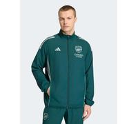 Adidas Arsenal Fc 25/26 Tiro Competition Presentation Full Zip Sweatshirt Verde S Uomo