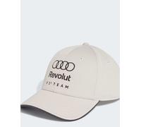 adidas Unisex - Adulto Audi Revolut F1 Team Dna cap Hat, Chalk Pearl, M-L