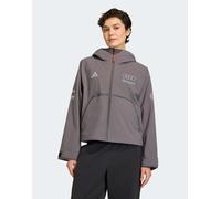 adidas performance - Audi Formula One Team Engineers & Marketing - Giacca impermeabile da donna grigio strata 2XS