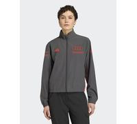 adidas performance - Audi Formula One Team Mechanics - Giacca sportiva nero utility / rosso hi-res XL