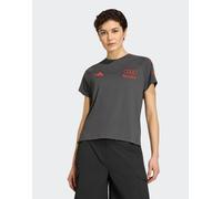 adidas performance - Audi Formula One Team Mechanics - Maglia da donna nero utility / rosso hi-res L