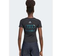 adidas Performance - Audi revolut F1 Team Teamgeist - Maglia nera/multicolore-Nero 2XS