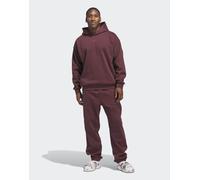Felpa con cappuccio adidas Basketball Fleece (Neutral) Aurora Ruby / Brown XL