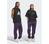 adidas performance - Basketball - Joggers in pile gender neutral color prugna aurora-Viola 3XL