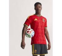 adidas Performance - Belgium 26 Authentic - Maglia da casa rossa e oro audace-Rosso L