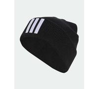 adidas Performance - Berretto nero e bianco con 3 strisce S-M