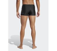 adidas Performance - Big Bars - Boxer da bagno neri / bianchi-Nero L-XL