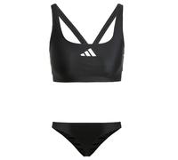 Adidas Bikini 3-Stripes V-Back Donna Nero/Bianco