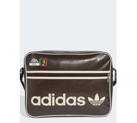 adidas Performance - Bob Marley Airliner - Borsa a tracolla marrone scuro/bianco crema One Size