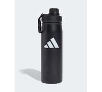 Bottiglia in metallo con tappo a vite 0,6 L Black / Black 1 Taglia