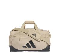 adidas Unisex - Adulto Training Defender Duffle Bag Small Duffel_Bag, Khaki Three/black, One Size