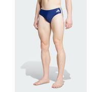 adidas Performance - Boxer aderenti da bagno color blu scuro/bianco con 3 strisce S-M