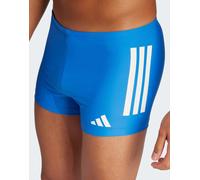 adidas Performance - Boxer da bagno da 2“ blu acceso e bianchi con 3 strisce XL