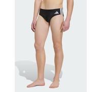 adidas Performance - Boxer da bagno neri e bianchi con 3 strisce-Nero S