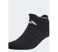 adidas Performance - Calzini ammortizzati corti neri e bianchi da tennis-Nero 37 1/3-38 2/3