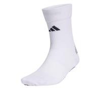 adidas performance - Calzini tecnici da calcio leggeri con stampa e grip, colore bianco/bianco/nero 37 1/3-38 2/3