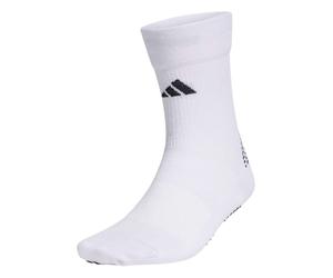 adidas performance - Calzini tecnici da calcio leggeri con stampa e grip, colore bianco/bianco/nero 40-42