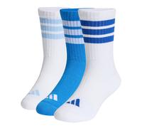 3STRIPES CALZE CUSHIONED SPORTSWEAR CONFEZIONE DA 3 PAIA Ray Blue / White / Glow Blue 25-27