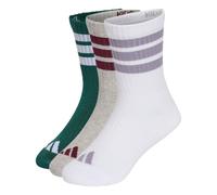 ADIDAS PERFORMANCE Calzino 'Kids 3-Stripes Cushioned Crew 3 Pair Pack' grigio chiaro / smeraldo / bordeaux / bianco Bambini - Bimbo - Ragazzo (taglie 140-176) - Sport - Tipi di sport - Fitness ADIDAS 