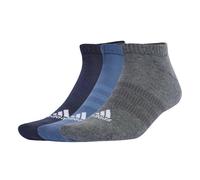 adidas Unisex - Adulto Cushioned Low-Cut Socks 3 Pairs, legend ink/preloved ink/dark grey heather, 42-45