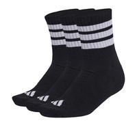 adidas - 3-Stripes Essential Concept Mid 3-Pack - Calze casual EU 43-45 nero