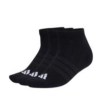 Adidas Calze CUSHIONED ESSENTIALS taglio basso – 3 paia nero/nero/bianco – Taglia 8.5-10