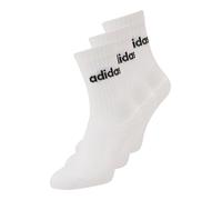 Calze alte per bambini adidas (x3) Blanc 31/33