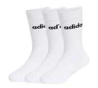 CALZINI LINEAR KIDS CREW 3 PAIA PER CONFEZIONE White / White / White 28-30
