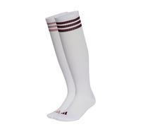 adidas Unisex - Adulto 3 Stripes Knee Socks 2 Pair Pack Socks, white/maroon/white/magic mauve, L