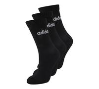 Calze adidas Linear Cushioned nero puro (3 paia) - XS