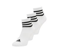 Mezzi calzini adidas 3-Stripes Sportswear (x3) Blanc 46/48