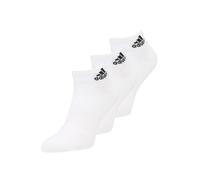 Calzini corti unisex adidas Thin and Light Ankle Socks 3 Pairs HT3468 Bianco 40-42