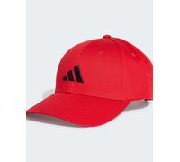 adidas Performance - Cappellino da baseball rosso rubino con logo nero L-XL