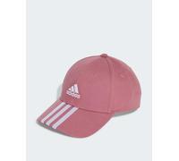 Cappellino da baseball 3-Stripes Cotton Twill Preloved Crimson / White Adulto (S/M)