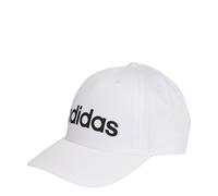 Adidas Berretto da baseball Linear con visiera bianco e nero Ragazzi 2XS-XS