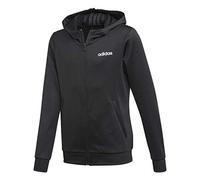 adidas Performance Cardio 128 - Giacca da allenamento con cappuccio per bambini, colore: Nero