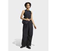 adidas performance - City - Pantaloni parachute neri in tessuto tecnico-Nero 2XS