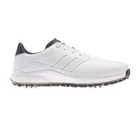 adidas Performance Classic, Scarpe da Golf Uomo, Bianco/Dorato/Nero, 40 2/3 EU