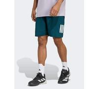 adidas Performance - Club Tennis Climacool - Pantaloncini color edera aurora con 3 strisce-Verde XS 7in