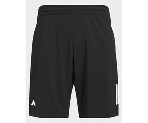 adidas Performance - Club Tennis Climacool - Pantaloncini neri con 3 strisce-Nero S 9in