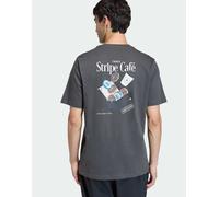 adidas performance - Coffee Cafe - T-shirt grigio sei con grafica con confezione di ciambelle S